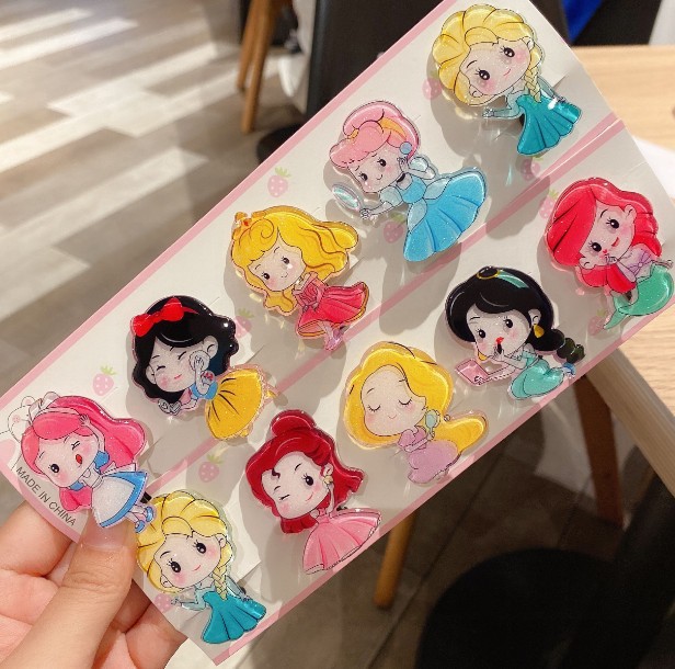 Barrettes Girls&#039; Side Clip Bang Clip Duckbill Clip Cute Cartoon Small Animal Hair Accessories Wholesale Cartoon Hairpin