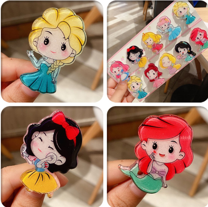 Barrettes Girls&#039; Side Clip Bang Clip Duckbill Clip Cute Cartoon Small Animal Hair Accessories Wholesale Cartoon Hairpin