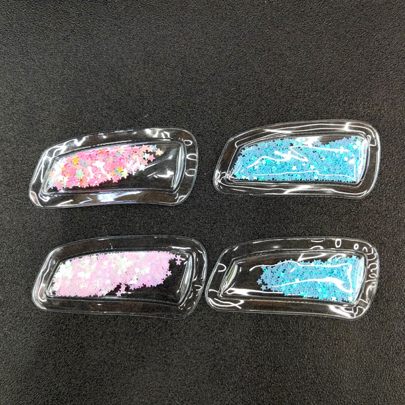Car Windshield Glass Cover Clothing Inflatable Label PVC Trademark Ornament Accessories Bubble Three-Dimensional Flow Sequins