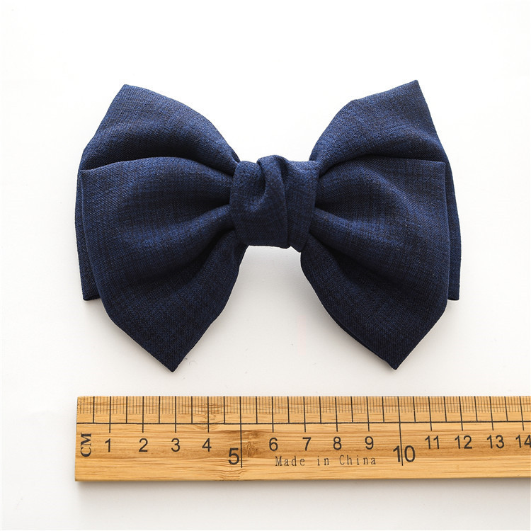 New Japanese and Korean Style Knotted Bow Barrettes Fabric Spring Clip Girl Versatile Lot Bowknot Hairpin