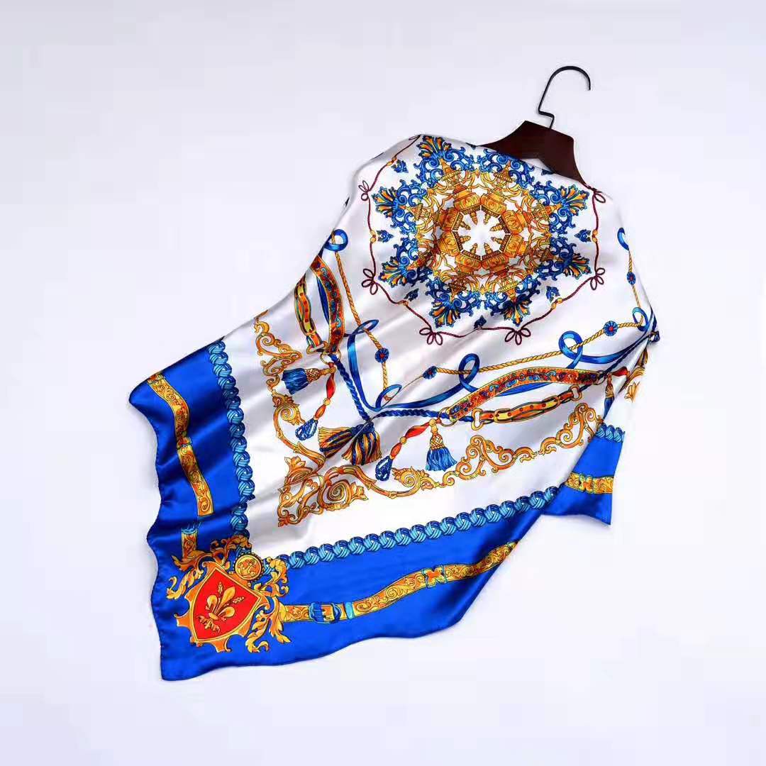 New 90*90 square scarf Silk scarf clothing Accessories square scarf
