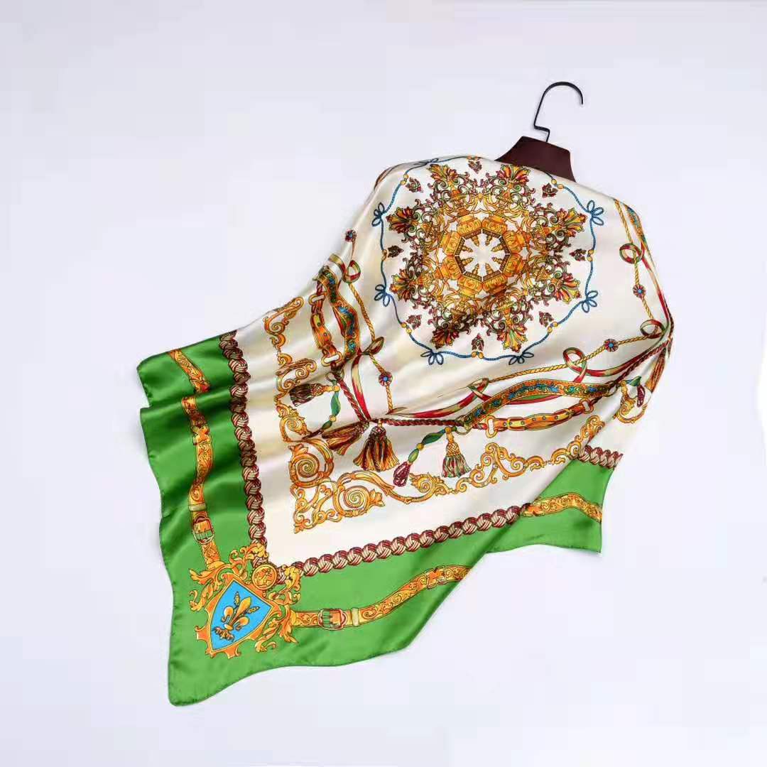 New 90*90 square scarf Silk scarf clothing Accessories square scarf