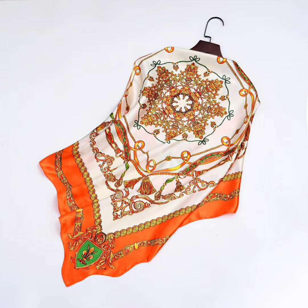New 90*90 square scarf Silk scarf clothing Accessories square scarf