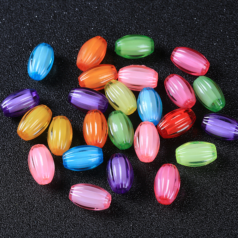 Earth Colorful Acrylic Beads Acrylic Beads Candy Color Transparent Beads DIY Handmade Beaded Candy Bead