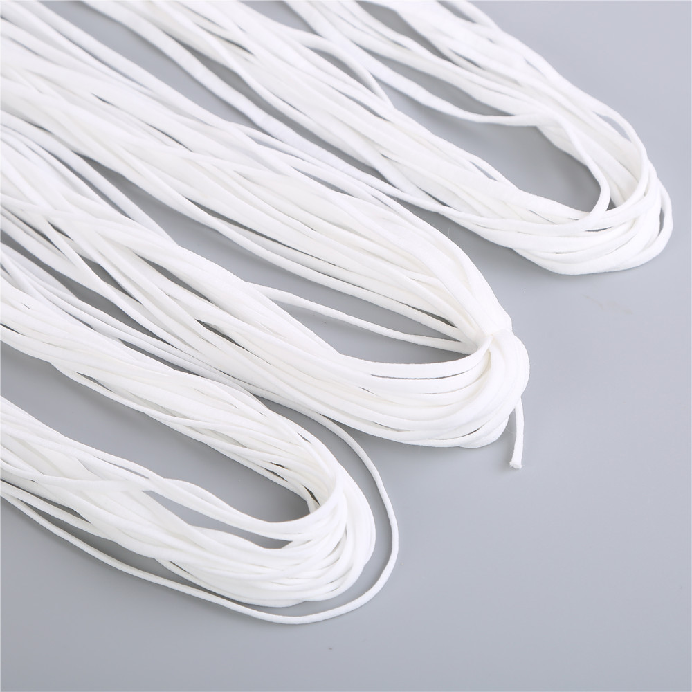 Mask with flat Elastic Band Disposable masks with elastic rope manufacturers Stock