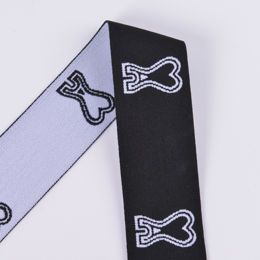 Factory Spot Direct Sales Mixed Color Bag Ribbon Clothing Accessories Elastic Band 4.2cm Wide Polypropylene Bag Ribbon