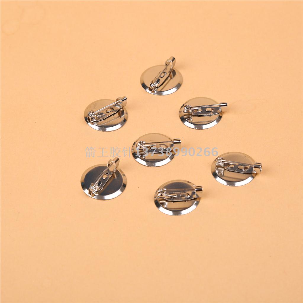 Handicraft flower ornament flower DIY accessories pin metal brooch pin fish mouth clip pin safety pin