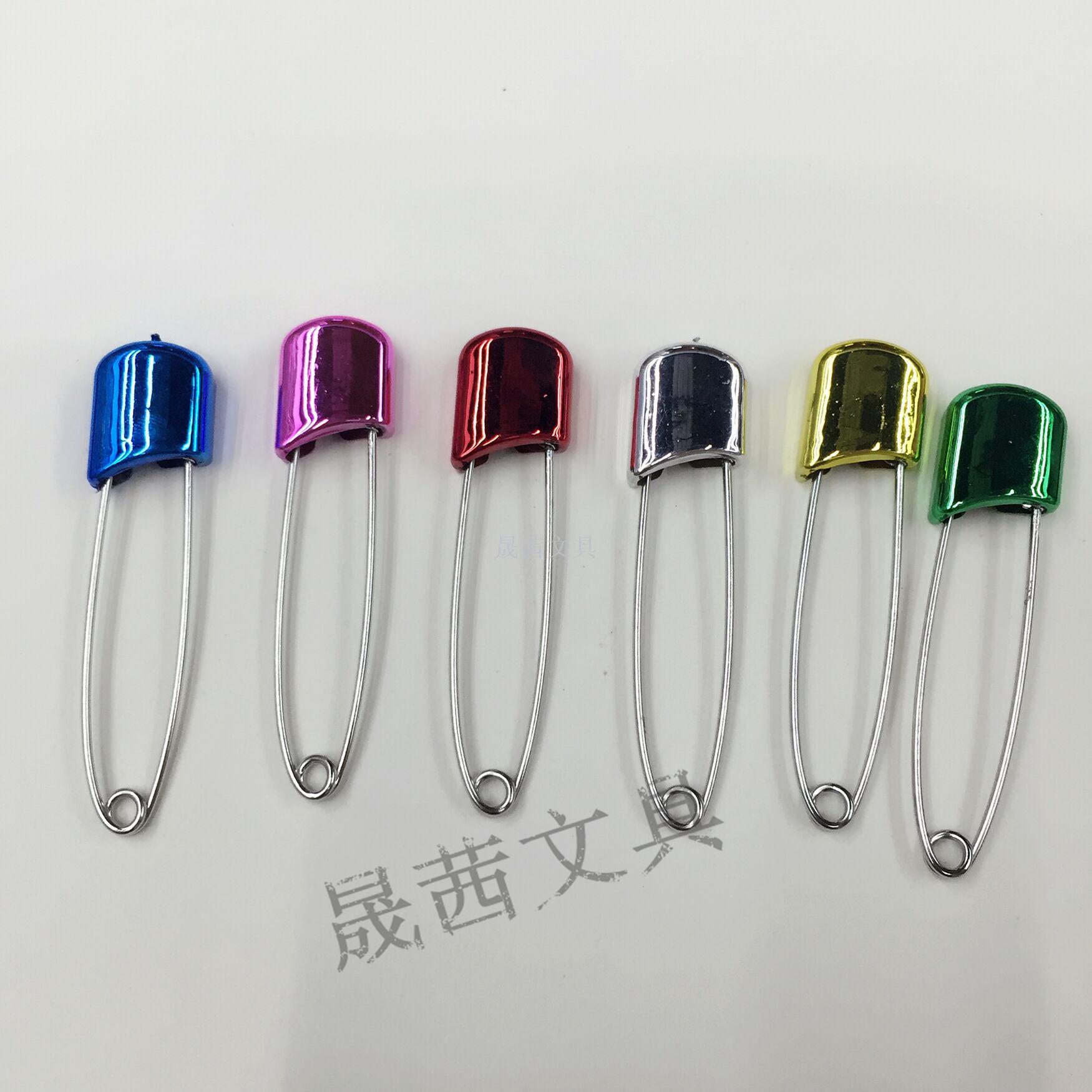Colored bread needle safety pin colorful bread needle clothing accessories