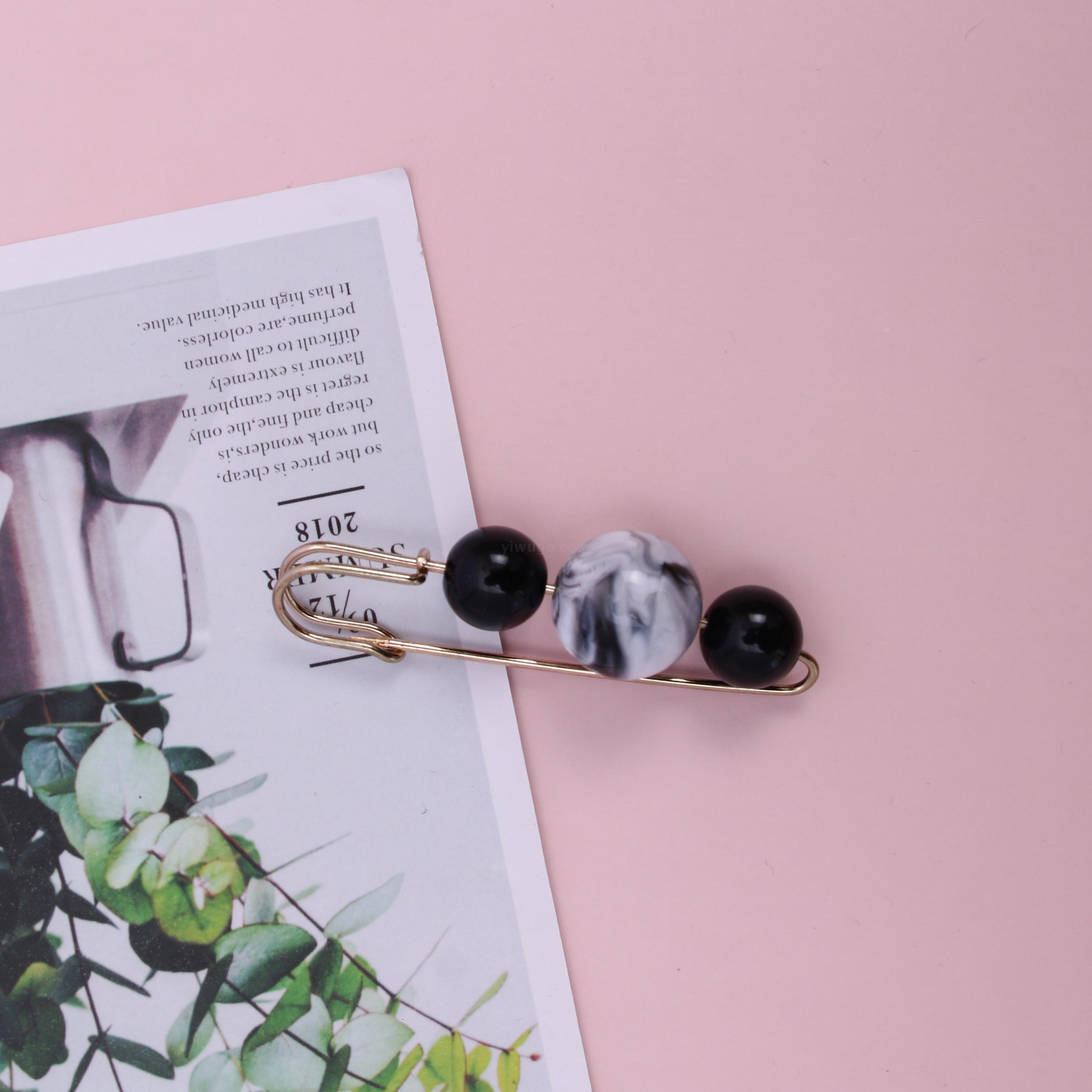 Original Literary Style Handmade Ornament Wholesale Brooch Safety Pin Cotton Linen Accessories Sweater Scarf Shawl Big Pin