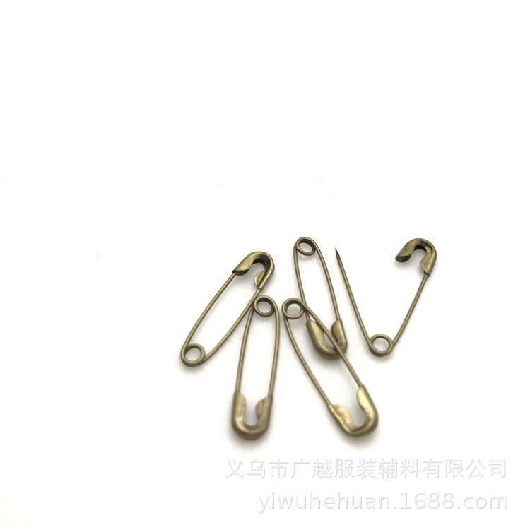 Yiwu Small 1000 PCs 19mm000# Gold Silver Safety Tag Small Pin Safety Pin off Pin Safety Pin