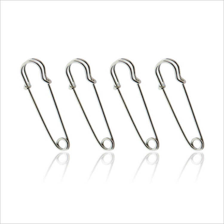 Simple Big Pin Iron Material Large Safety Pin Luggage Clothing Pin Insurance Carpet Pin Large Head Safety Pin