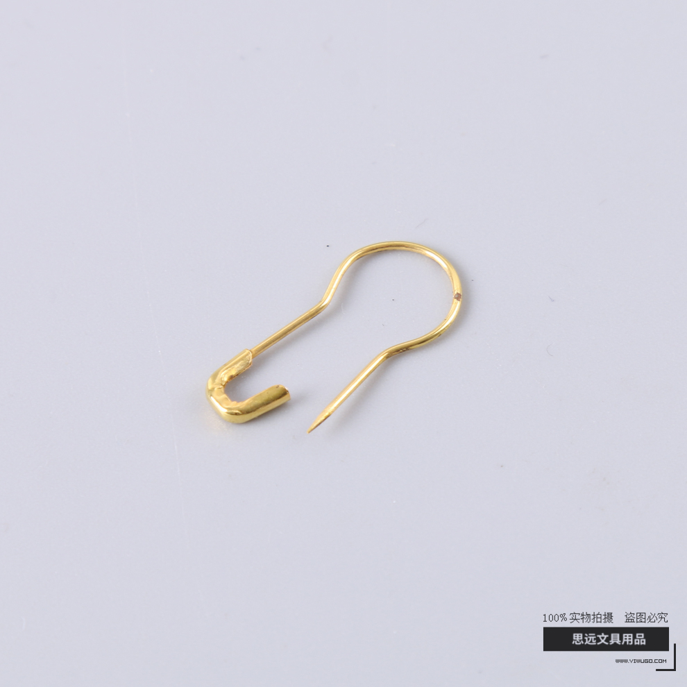 Four Colors Optional Gourd Pin Clothing Store Label Tag Pin Safety Pin Brooch Fixed Clothes Safety Paper Clip