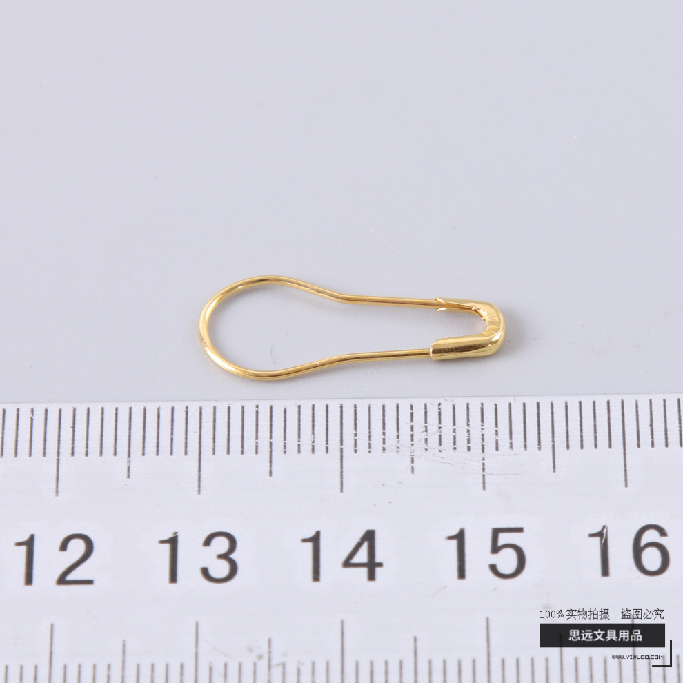 Golden Seagull Gourd Pin Clothing Accessories Pear-Shaped Pin Safety Safety Pin Brooch Tag Pin