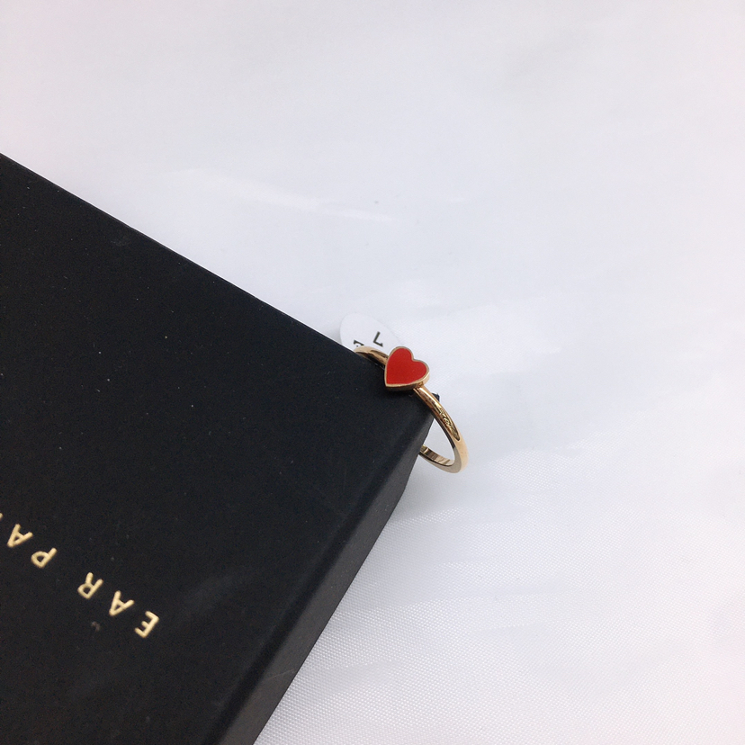 Korean Hot-Selling Titanium Steel Ring Maintains Color Ring Fashion Trendy Style Order Note Which Type