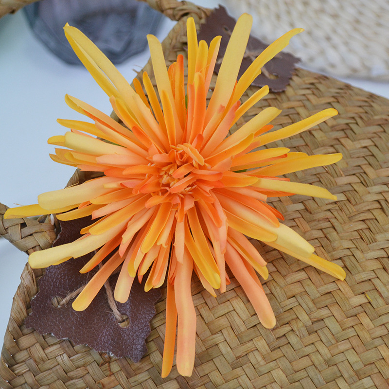 Factory Wholesale Artificial Flower Head Garland Floral Accessories Imperial Consort Chrysanthemum 