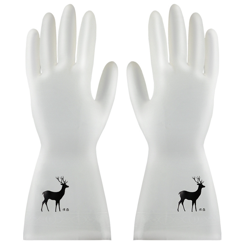 Dishwashing Gloves Waterproof and WearResistant Household PVC NonSlip Durable Laundry Thin Domestic Cleaning Gloves