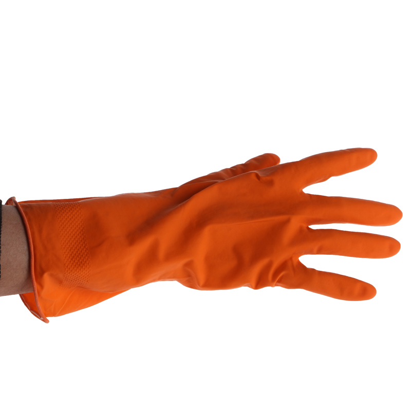 Housework cleaning gloves rubber antiskid waterproof cleaning gloves