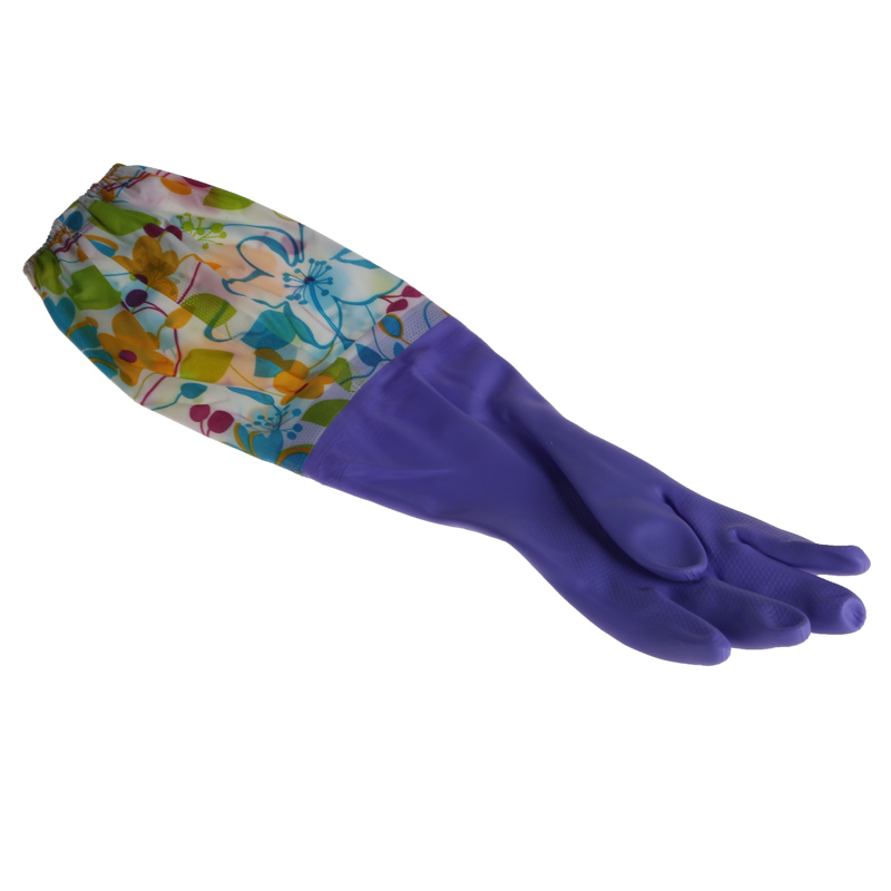 Fleece lining housework cleaning gloves