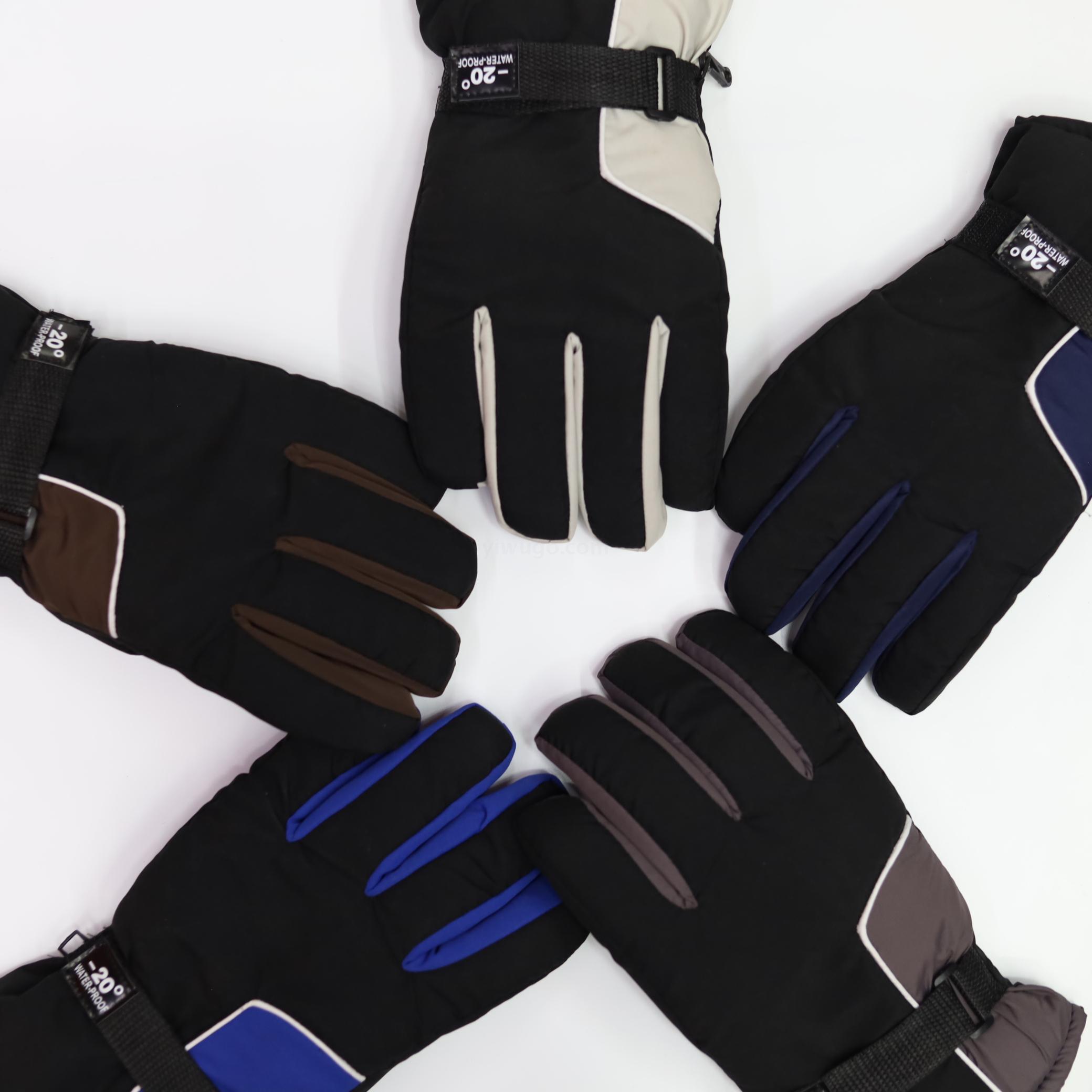 [factory direct] men&#039;s winter essential fashion warm ski gloves