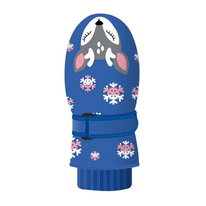 New Children &#039;S Ski Gloves Boys And Girls Baby Cold Protection In Winter Windproof Waterproof Non-Slip Warm Outdoor Dr08