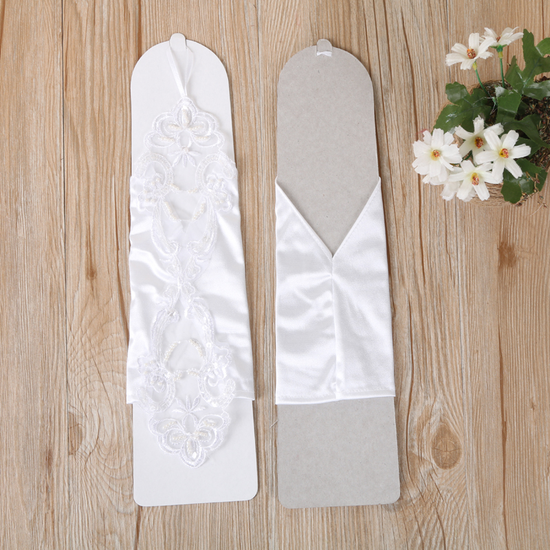 Long Lace Gloves Wedding Dress Gloves