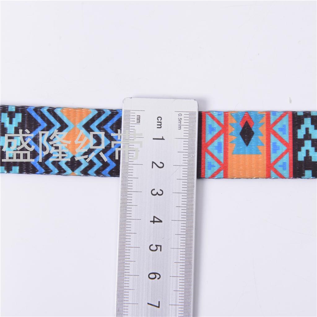 Ethnic Style Hang Rope Safety Buckle Lanyard Nylon Sling Mobile Phone Belt Thermal Transfer Printing Manufacturer