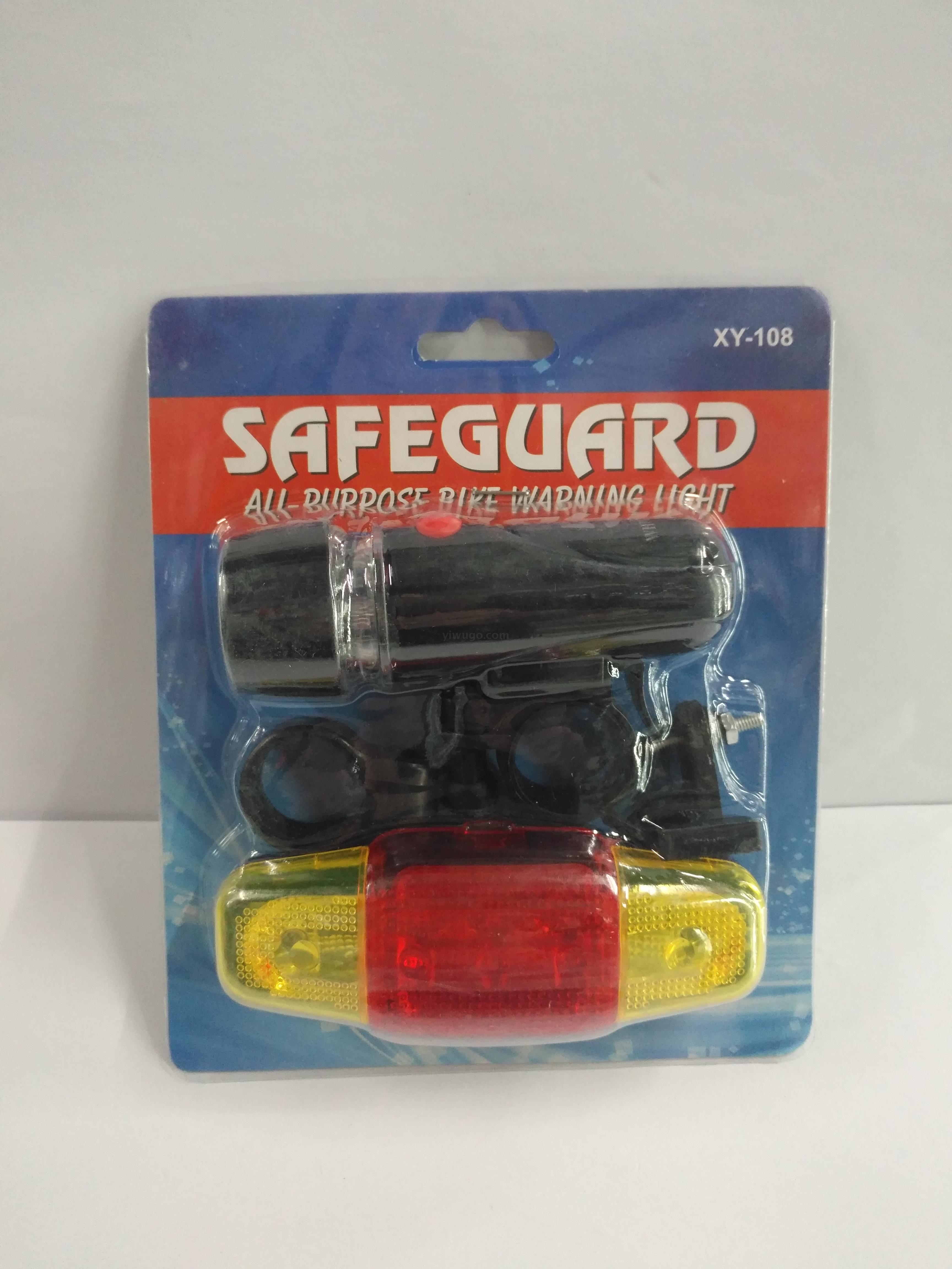 Hot selling bicycle lights, headlights and taillight sets, warning lights, safety lights, bicycle equipment