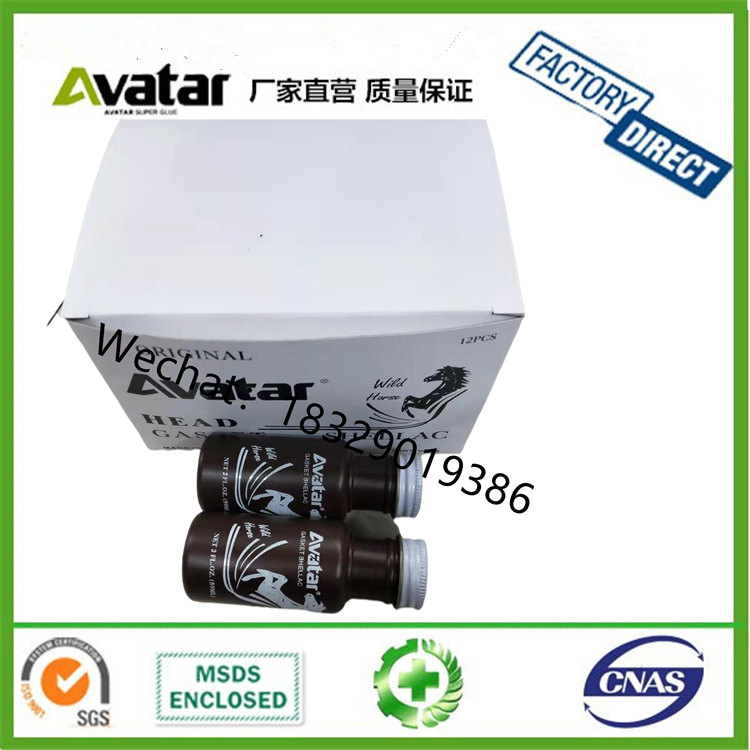 AVATAR SHELLAC, GASKET glue, cylinder glue, GASKET SHELLAC
