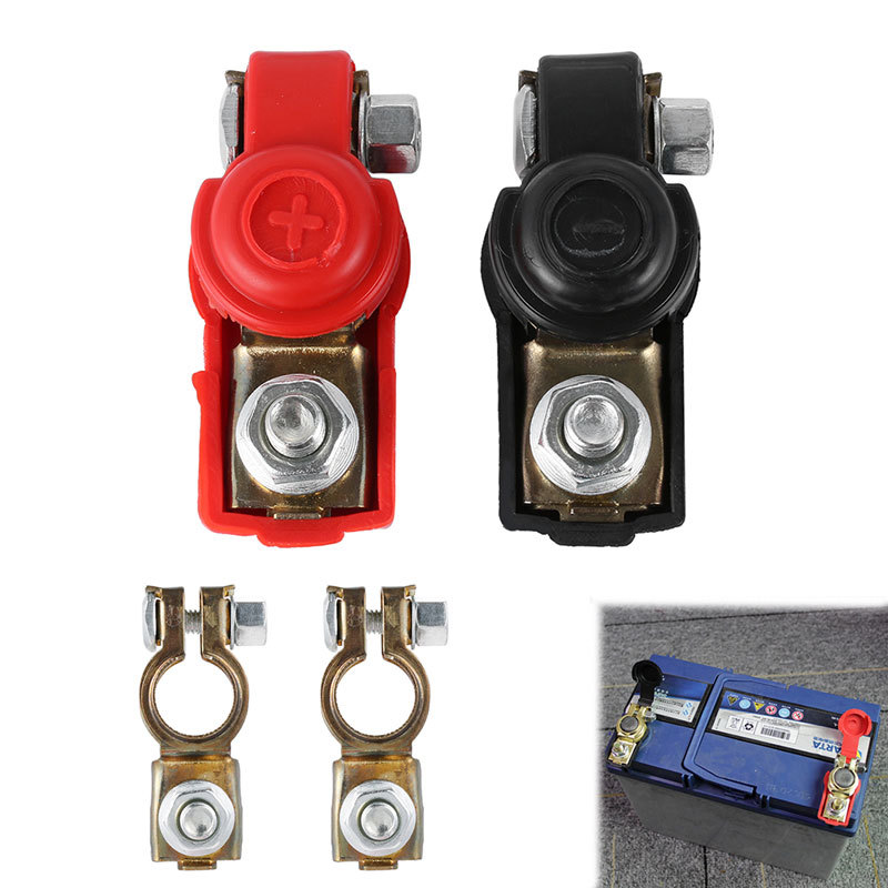 Battery Chuck Clip Car Battery Pile Head Pure Copper Thickened Battery Wiring Terminal Battery Column Connector Clip