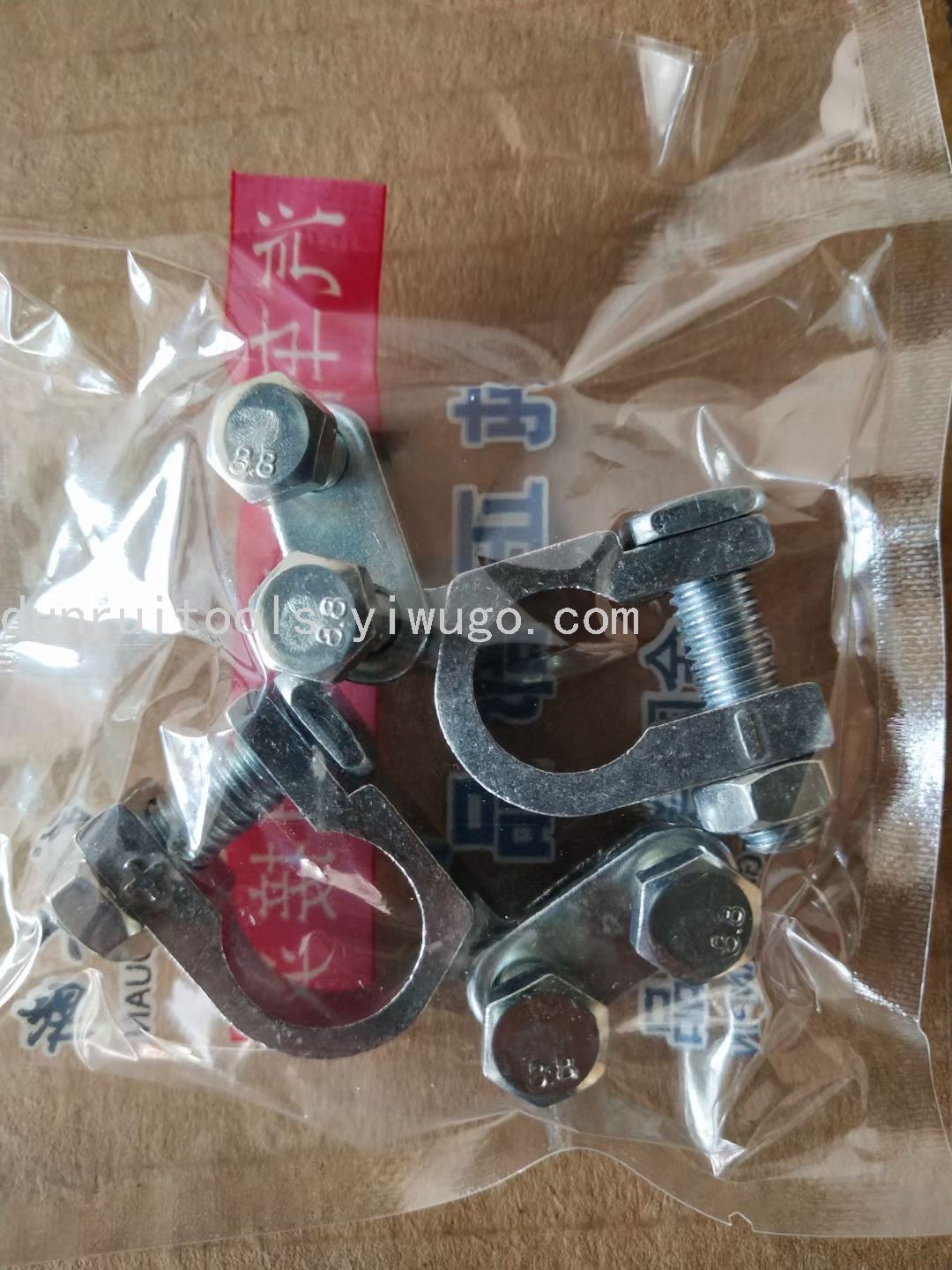 Pure Copper Battery Clip Car Battery Terminal Thickened Bold Battery Clip Clip Buckle Battery Head