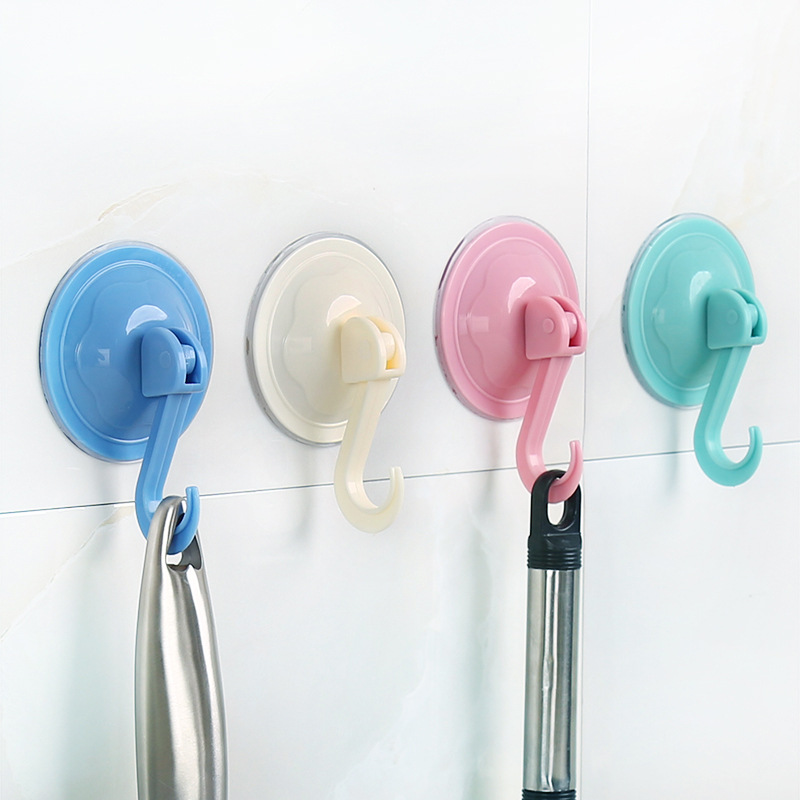 Kitchen, non-nailing, non-marking suction cup hook, strong load-bearing wall-hanging non-marking nail hook, vacuum 