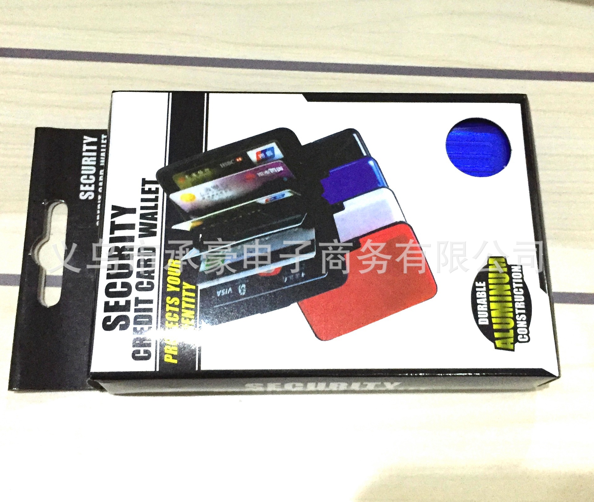 Manufacturers direct aluminum bag customized card cover waterproof and antimagnetic aluminum bag box multi - functional card bag
