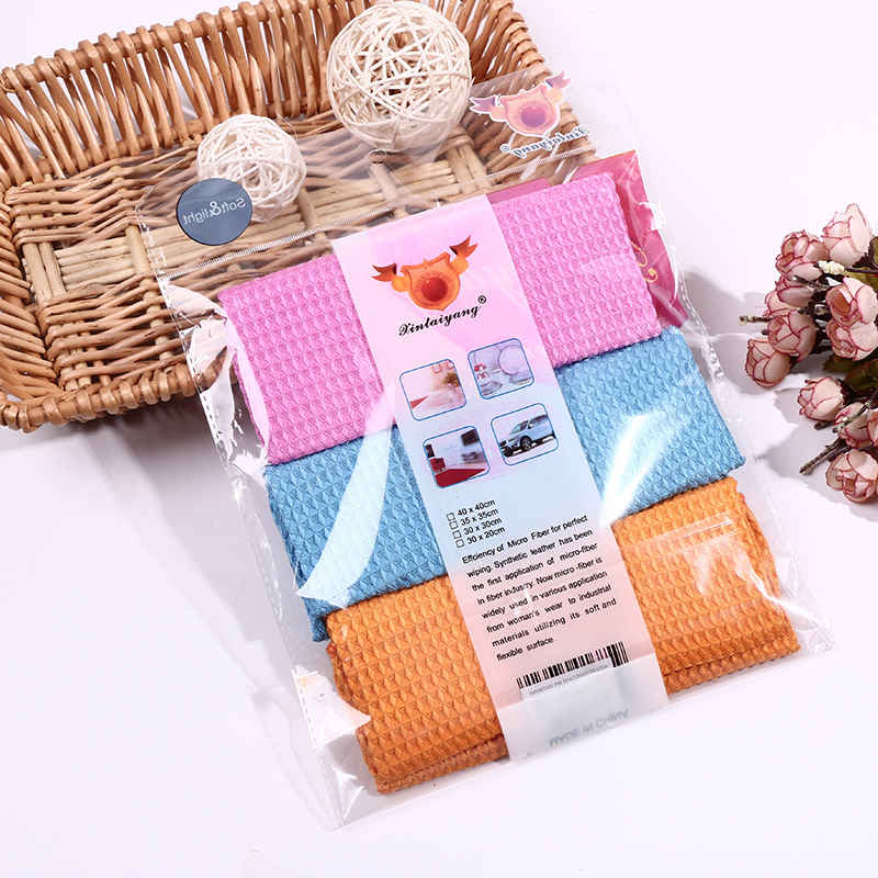The New 4 PCS printing microfiber dishcloth bag with non - oil and non - shedding multi - functional dishtowels wholesale in 2020 The New 4 PCS printing microfiber dishcloth bag with non - oil and non - shedding multi - functional dishtowels wholesale in 2020