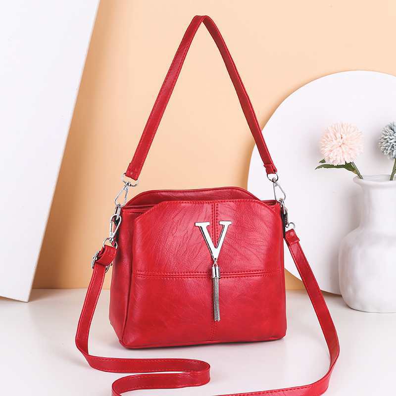 Autumn New Fashion Ins Same Style Women&#039;s Cross-Body Bag Multi-Functional Small Square Bag Simple Solid Color Factory Direct Sales
