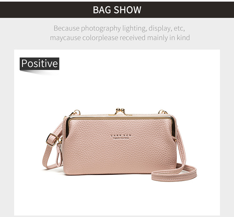 2020 New Mobile Phone Bag Horizontal Korean Style Women's Cross-Body Bag Multi-Functional Mini Handbag Clutch 2020 New Mobile Phone Bag Horizontal Korean Style Women's Cross-Body Bag Multi-Functional Mini Handbag Clutch