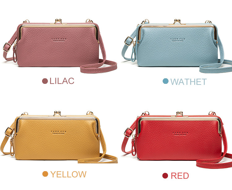2020 New Mobile Phone Bag Horizontal Korean Style Women's Cross-Body Bag Multi-Functional Mini Handbag Clutch 2020 New Mobile Phone Bag Horizontal Korean Style Women's Cross-Body Bag Multi-Functional Mini Handbag Clutch