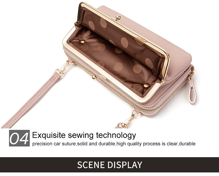 2020 New Mobile Phone Bag Horizontal Korean Style Women's Cross-Body Bag Multi-Functional Mini Handbag Clutch 2020 New Mobile Phone Bag Horizontal Korean Style Women's Cross-Body Bag Multi-Functional Mini Handbag Clutch