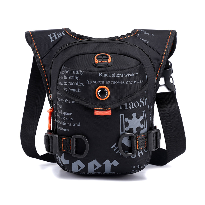 Exclusive for Cross-Border New Outdoor Riding Leg Bag Multi-Functional Sports Men Chest Bag Portable Belt Bag Crossbody Bag