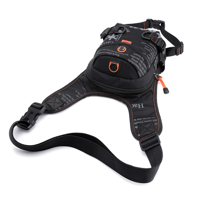 Exclusive for Cross-Border New Outdoor Riding Leg Bag Multi-Functional Sports Men Chest Bag Portable Belt Bag Crossbody Bag