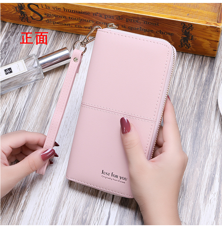 2019 New Korean Women's Wallet Long Multi-Functional Tassel Clutch Card Holder Zipper Coin Purse Mobile Phone Bag 2019 New Korean Women's Wallet Long Multi-Functional Tassel Clutch Card Holder Zipper Coin Purse Mobile Phone Bag