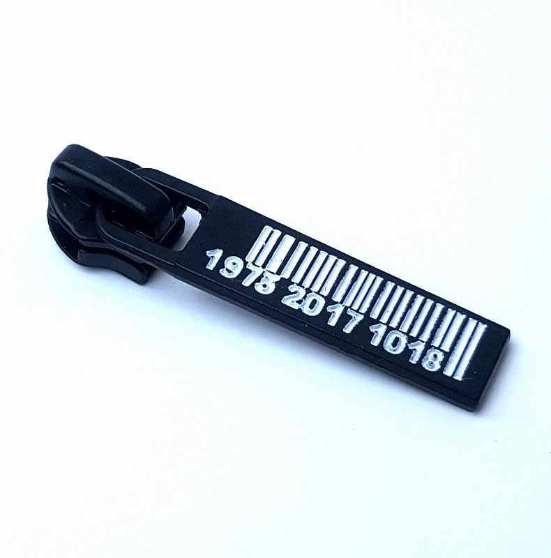Zipper Head Supply Manufacturers Come to Picture Logo Custom Alloy Metal Styles Diverse Clothing Packaging Bag Zipper Pull Tab