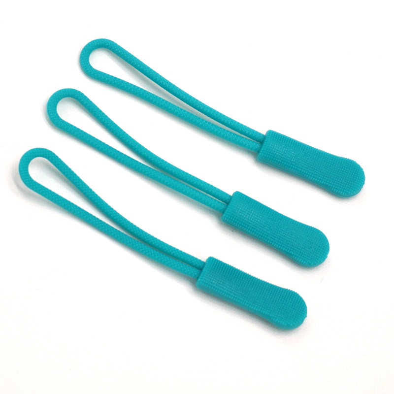 Factory Injection Molding Zipper Head Drawstring All Plastic Caterpillar PVC Pull Tab Luggage Clothing Injection Molding Pull Rope