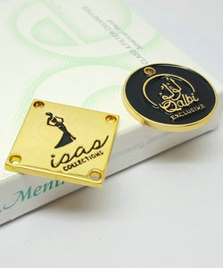 Custom Metal Hardware Pull Head Brand Manufacturers Design Logo Custom Alloy Transparent Buggy Bag No. 3 Nylon Pull Tab