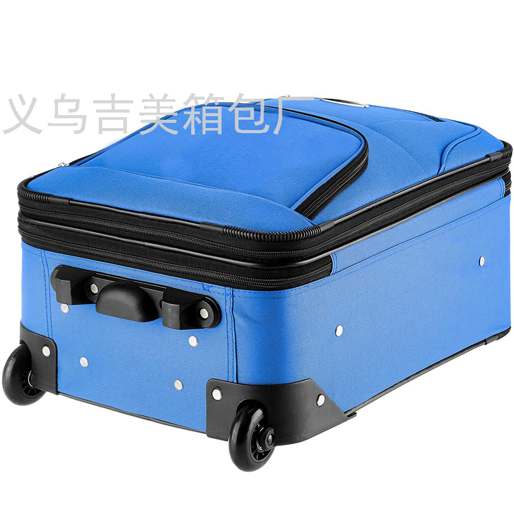 Factory Export Luggage Two-Piece Zipper Suitcase Customized Trolley Case Boarding Bag Export Wholesale