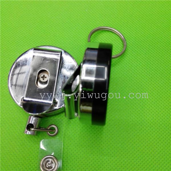 Supply 4 centimeters and a half plane is easy to pull metal snap wire or nylon pull tab badge holders Supply 4 centimeters and a half plane is easy to pull metal snap wire or nylon pull tab badge holders
