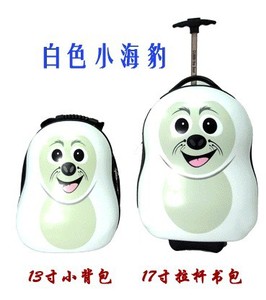 United Kingdom cuties real 13 inch 17 inch trolley case for children students back buns master box