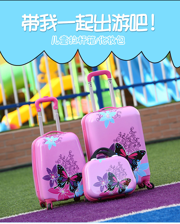 Luggage Trolley Case Password Suitcase Suitcase School Bag Boarding Bag Toy Children Suitcase Backpack Backpack Schoolbag