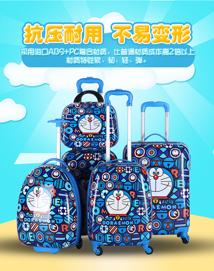 Luggage Trolley Case Password Suitcase Suitcase School Bag Boarding Bag Toy Children Suitcase Backpack Backpack Schoolbag