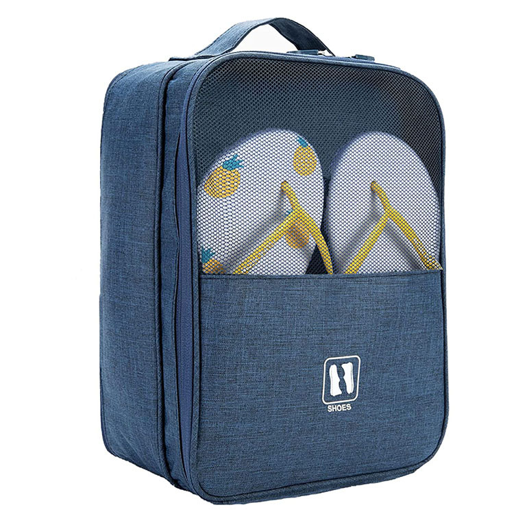 Spot Travel Shoes and Bags Shoes Storage Box Three-Layer Portable Storage Shoe Bag Plug Trolley Case Pannier Bag Soccer Shoes Bag