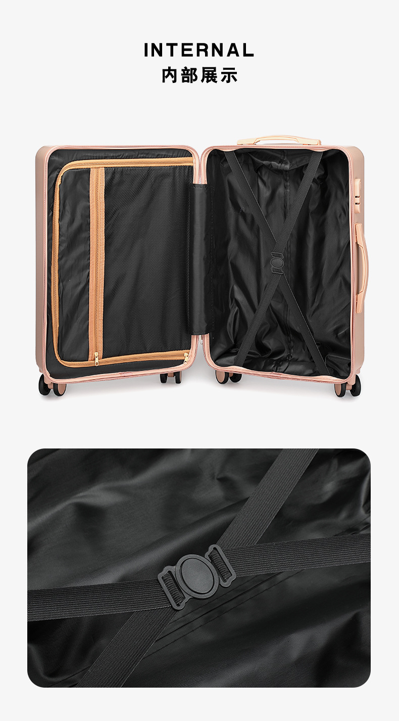 Trolley Case One Piece Dropshipping Male and Female Student Suitcase Universal Wheel Password Luggage